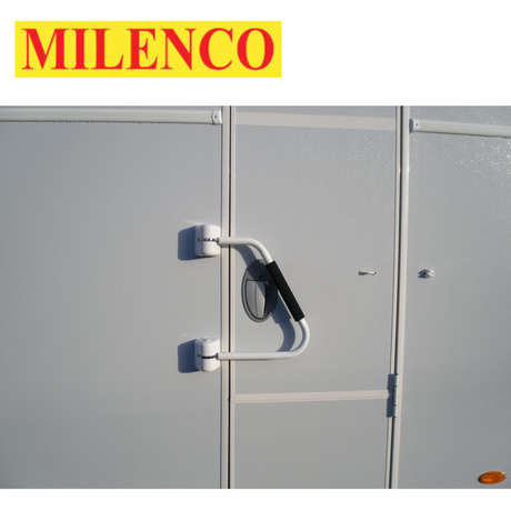 Milenco Large Security 41 Handrail, robust design providing enhanced safety and stability for stairways and ramps.
