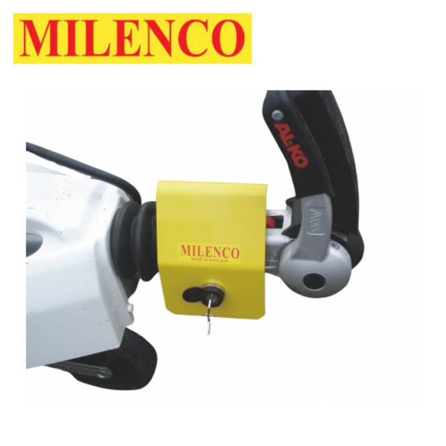 Milenco Lightweight Hitchlock 4534 featuring a sturdy design for secure trailer attachment.