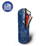 Maypole 47kg insulated gas bottle cover in grey, designed for protection against the elements.
