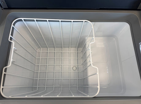 Milenco myCOOLMAN 47L Roamer Compressor Coolbox CEP47, a versatile fridge/freezer with a sleek design and easy-to-use controls.