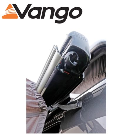 Vango Driveaway Kit 6MM x 6MM, 3-meter length, featuring durable connectors and adjustable straps for easy setup.