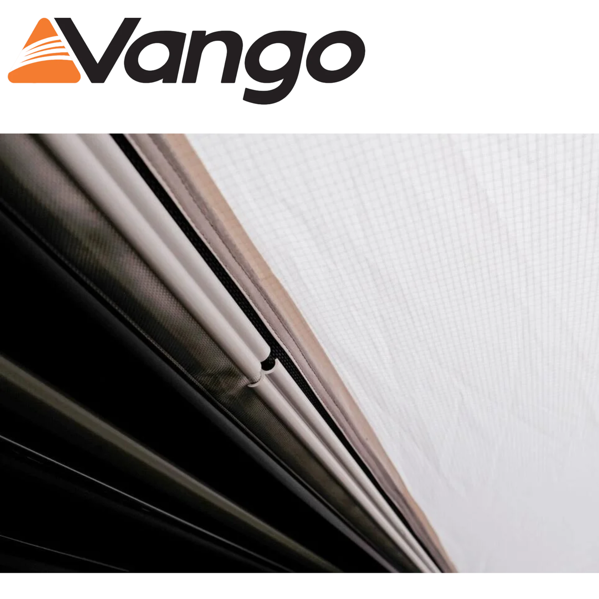 Vango Driveaway Kit 6MM X 6MM 3Meter, showing flexible connection points for secure attachment to campervans.