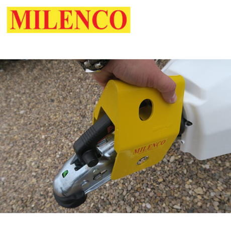 Milenco Super Heavy Duty AKS 161 Hitchlock with a robust design for secure trailer protection.