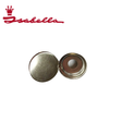 Close-up of Isabella fabric press stud 60022, a durable metal snap fastener for clothing and fabric projects.