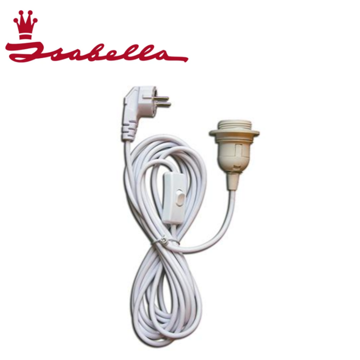 Isabella 5.2m Cord 3 phase lamp socket EU plug