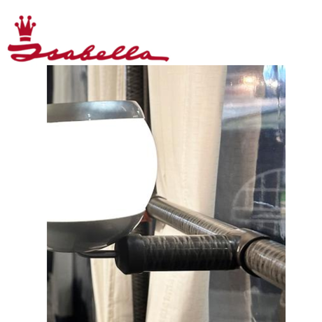 Isabella solar-driven light pole only, designed for outdoor solar lighting fixtures, shown in the product image.