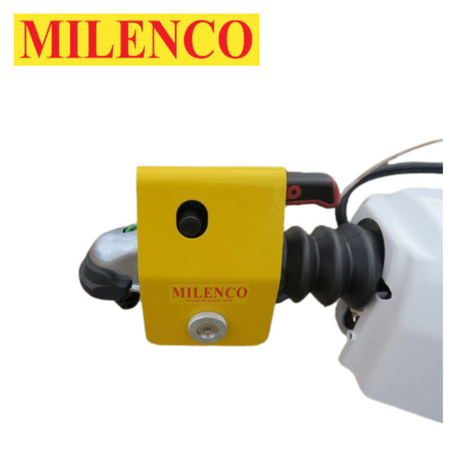 Milenco Super Heavy Duty AKS 161 Hitchlock with robust design for secure trailer protection.