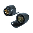 Powerpart 7 pin to 13 pin conversion plug showing a compact electrical connector for trailer towing.