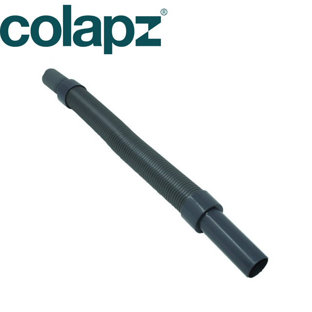 Colapz Flexi Waste Pipe extending to 1 meter, showcasing flexible design and durable material for efficient drainage solutions.