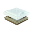 MPK beige 420 x 400 rooflight with flynet, lock and roller blind