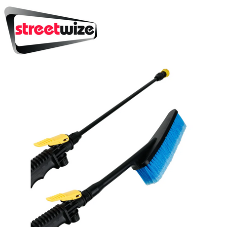 Streetwize 8L portable power spray with compact design and integrated handle