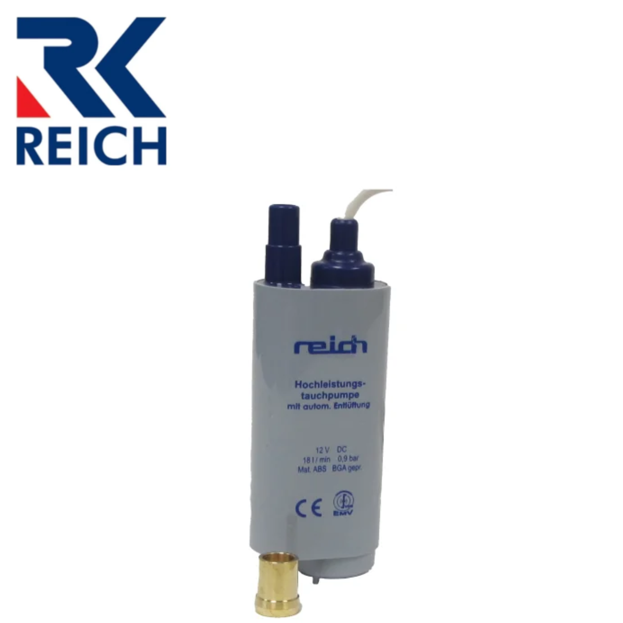 Reich Submersible Pump Automatic Vent & Strainer 18L