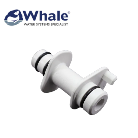 Whale AquaSource to Truma Crystal II adaptor EM9407, featuring a compact design for seamless connection.