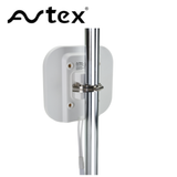 AVTEX Avetex 4G Dual SIM portable internet device in black or white, compact design with multiple connectivity options.