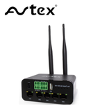 Avtex 4G antenna mobile internet solution dual SIM router AMR994X with sleek design and multiple connectivity options.