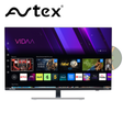 Avtex 24-inch SmartPRO Freely FHD TV with DVD player, front view showing screen and control panel