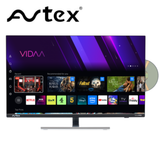 Avtex 24-inch SmartPRO Freely FHD TV with DVD player, front view showing screen and control panel