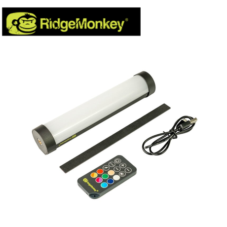 RidgeMonkey Base Lite IR light, compact and portable LED light for camping and outdoor activities.