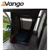 Vango Sports Awning Bedroom interior compartment with fabric walls and zipped entrance panel