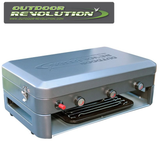Outdoor Revolution Twin Burner Gas Stove and Grill
