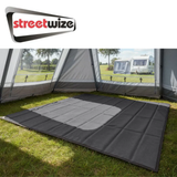 Streetwize premium reversible awning carpet with textured surface, designed for outdoor awnings and versatile interior use.
