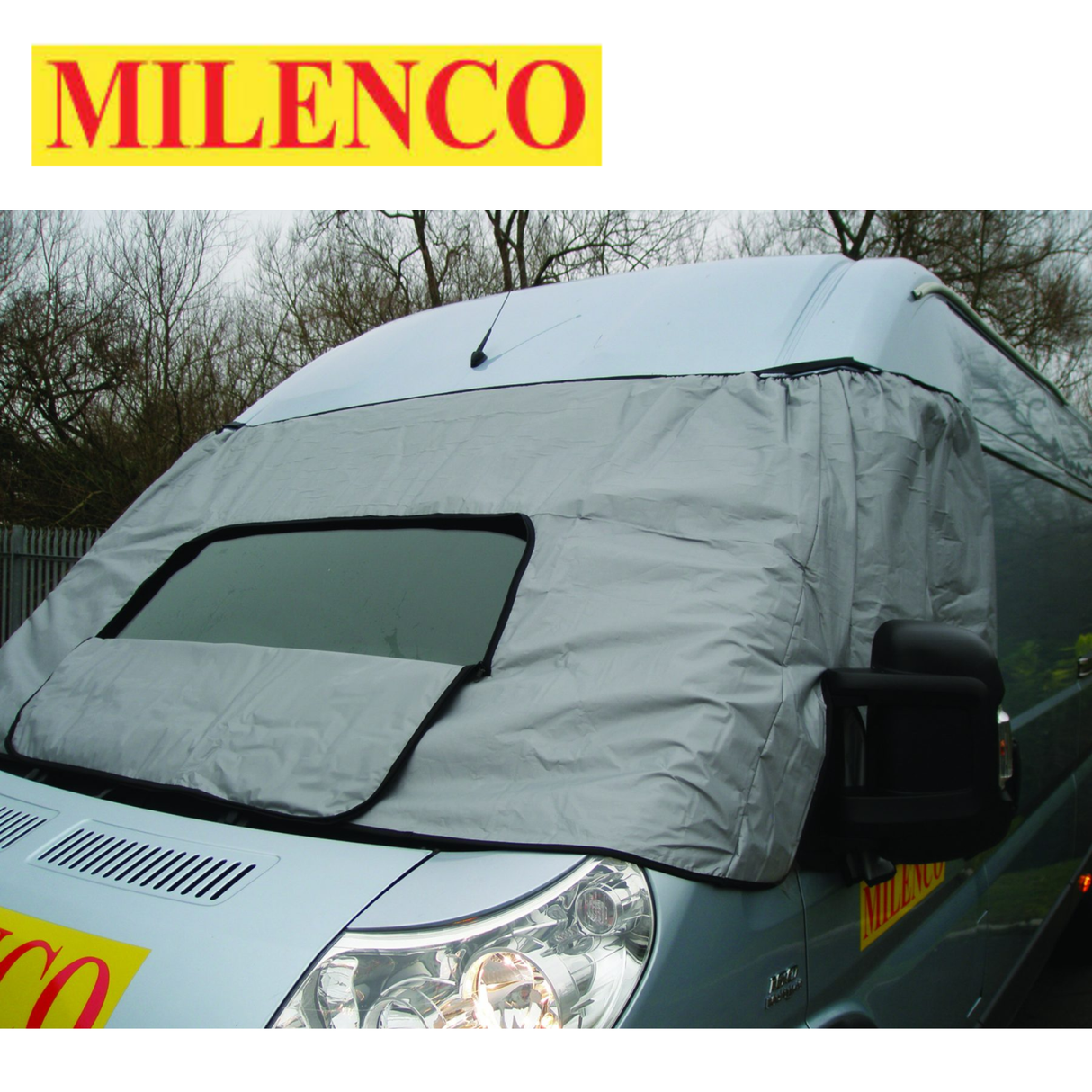 Milenco External Universal Blinds 2714, showcasing durable fabric and adjustable design for optimal sun protection.