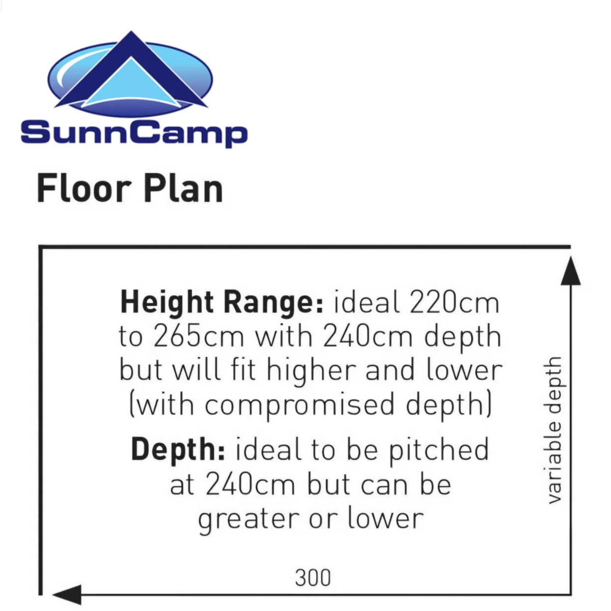 Sunncamp Arco Air 300 Sun Canopy