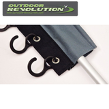 Outdoor Revolution Deluxe Coat Hanger with multiple hooks and sturdy design for organizing coats and jackets outdoors.