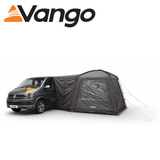 Vango Tailgate Hub II Low Poled set up as a spacious outdoor shelter with a low profile and sturdy poles.