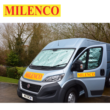 Milenco Internal Universal Thermal Blind 2110, showcasing a sleek design and thermal insulation features.