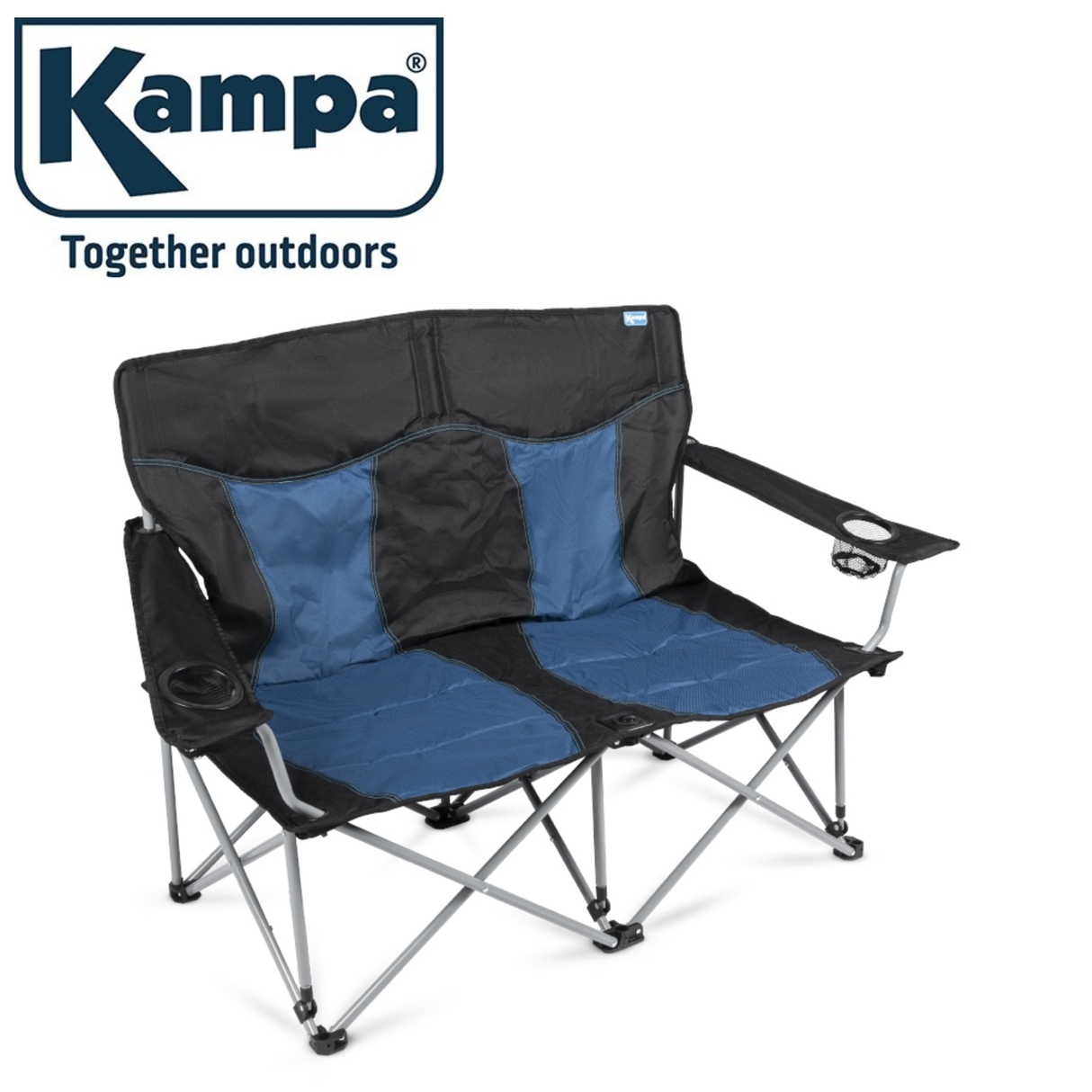 Kampa Lofa 2 Seater Chair Midnight Blue