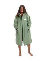 Mint green Beachbum changing robe for adults, featuring a cozy design perfect for beach or poolside use.