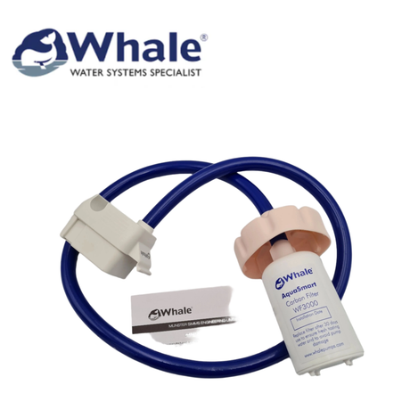Whale AquaSmart Watermaster water inlet UH0814 with a detailed view of the inlet connection and fitting design.