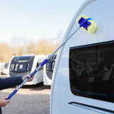 Streetwize Blaster Brush 2 in 1 Wash Brush in use, featuring a durable design for effective cleaning.
