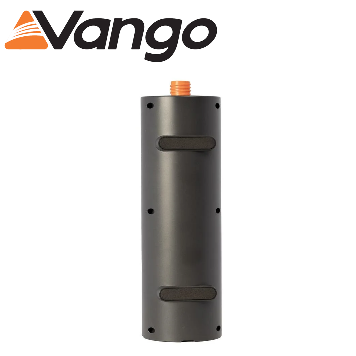 Vango AirBeam Tempest Pump with a sleek design and air hose for quick inflation of tents and airbeds.