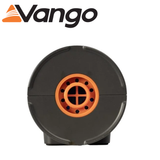 Vango AirBeam Tempest Pump with hose and nozzle, designed for quick inflation of AirBeam tents.