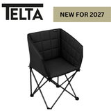 Telta Tub Chair Inc Black