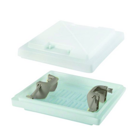 Beige MPK dome with handles, 400x400 size, featuring a sturdy design and ergonomic handles for easy carrying.