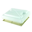 White MPK rooflight with flynet, 280 x 280 size, featuring a protective screen for natural light and insect protection.