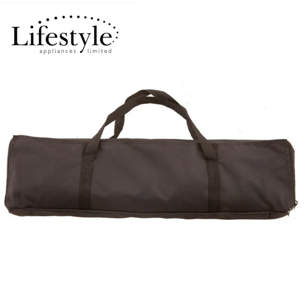 Lifestyle Camp 6 Bar Lights black six-light bar fixture close-up