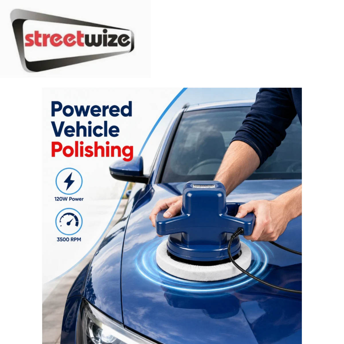 Streetwize 10" Car Polisher