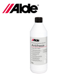 Alde Premium G12evo Antifreeze in a 1L bottle, showcasing the vibrant red liquid and clear labeling.