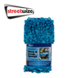 Streetwize microfibre wash and scrub sponge, featuring a soft texture for effective cleaning and scrubbing surfaces.