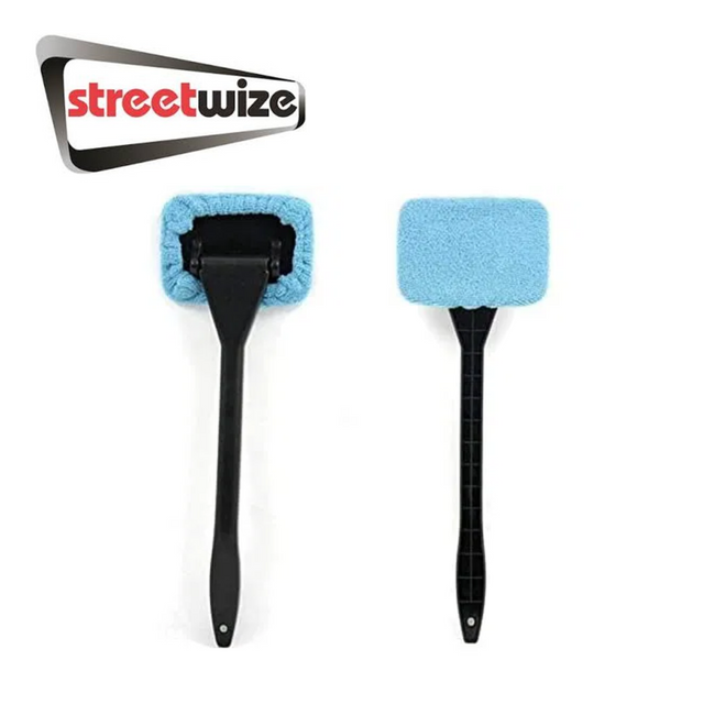 Streetwize Microfibre Easy Cleaner cloths for effective cleaning, showcasing their soft texture and vibrant color.