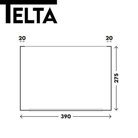 Telta Life 390 Air Awning by Cannock Caravan Accessories, showcasing its spacious design and inflatable structure.