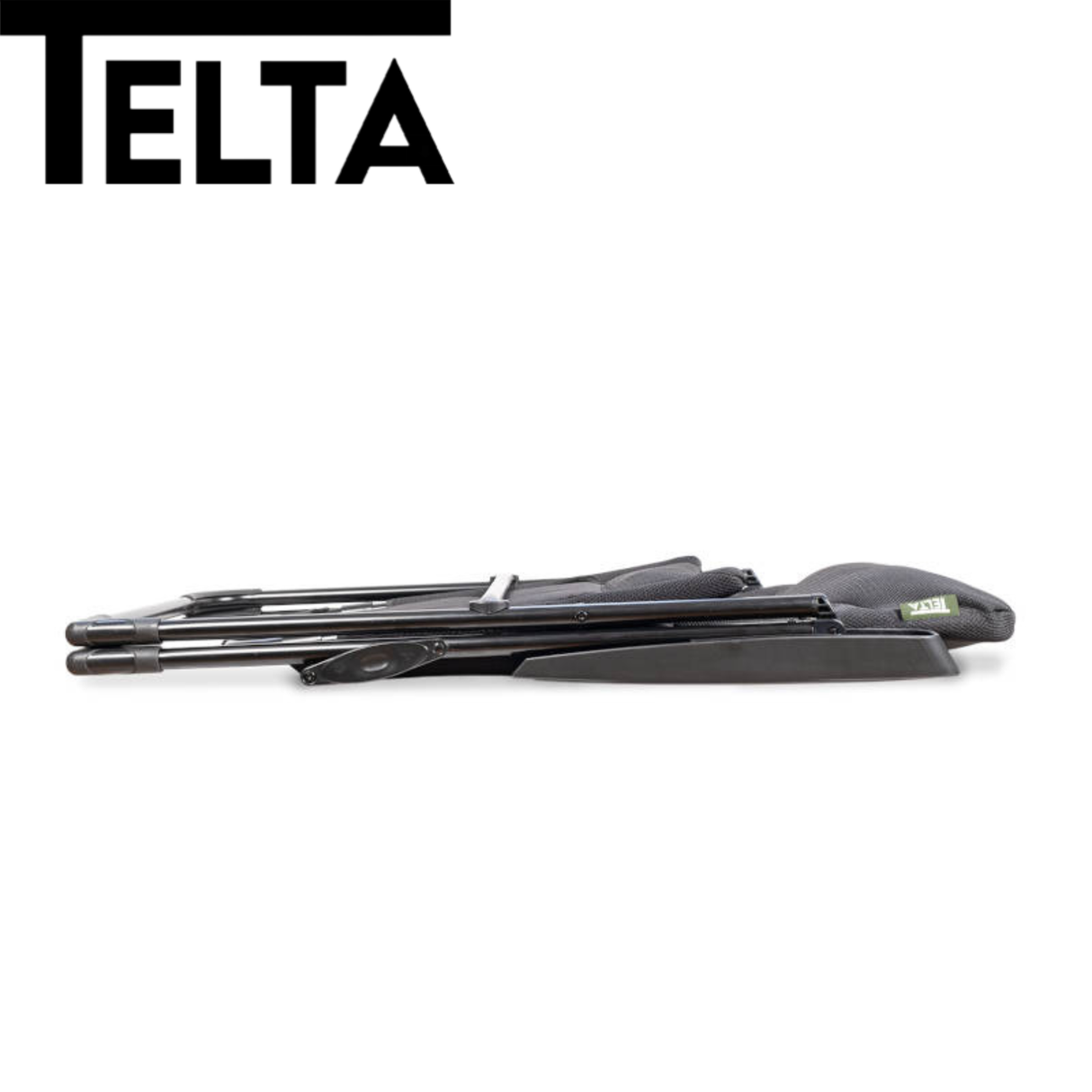 Telta Falster Reclining Chair in a comfortable position showcasing its sleek design and plush upholstery.