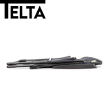 Telta Falster Reclining Chair in a comfortable position showcasing its sleek design and plush upholstery.