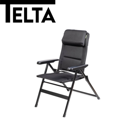 Telta Anholt Reclining Chair in a cozy living room setting, showcasing its ergonomic design and plush upholstery.