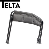 Telta Fyn Footrest in a modern design, showcasing a sleek shape and comfortable support for feet.