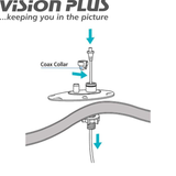 Vision Plus Status 270 omni-directional antenna with sleek design, ideal for enhancing signal reception.